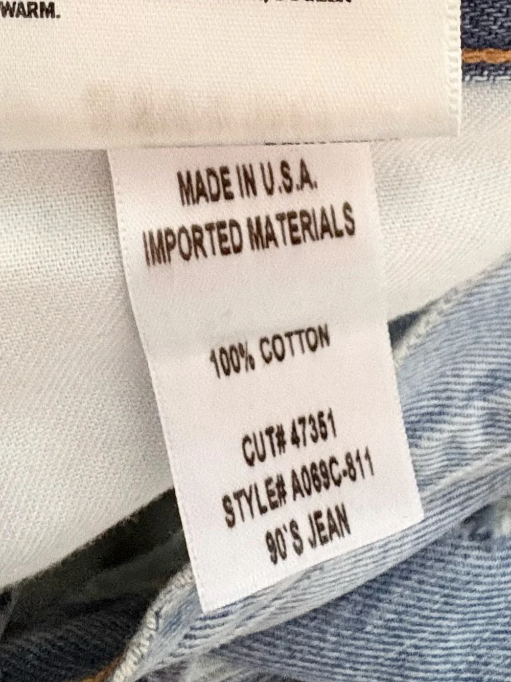AGolde 90s Jean Size 28
